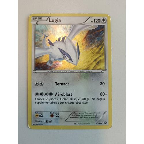 Carte Pokémon Lugia Xy156 Promo Bloc Xy Fr