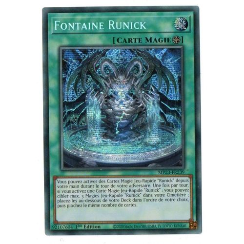 Fontaine Runick | Mp23-Fr239 | Secrète Rare Prismatique