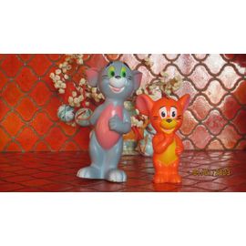 Tom Et Jerry Pouet Delacoste 1969 Lot De 2 Pouets Mgm M.G.M