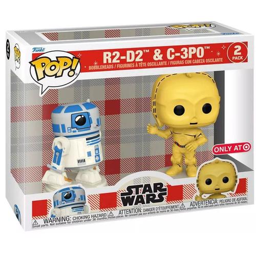 Figurine Pop - Star Wars R2-D2 & C-3p0 2 Pack - 100 Ans De Disneyland - Funko Pop