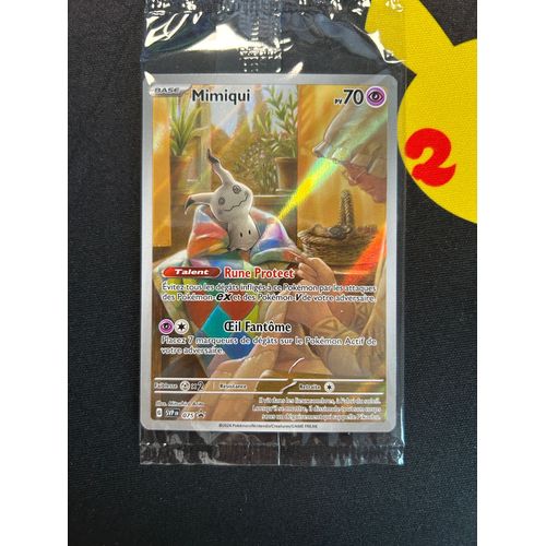 Carte Pokemon - Mimiqui- Promo - Svp075 - Ev4.5 Destinées De Paldea