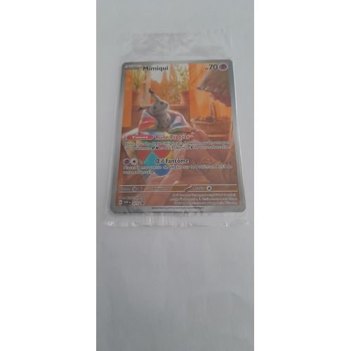 Carte Promo Pokemon Mimiqui 075 Destinées De Paldea