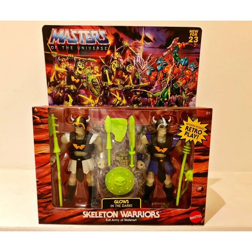 Maîtres De L'univers "Skeleton Warriors" Version Us Fluo