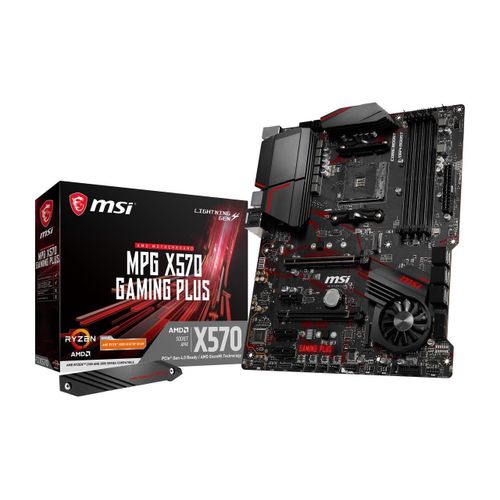 MSI MPG X570 GAMING PLUS AMD AM4 SATA 6 Gb/s M.2 USB 3.2 Gen 2 HDMI ATX Carte mère de jeu
