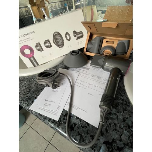 Sèche-Cheveux Dyson Supersonic Hd07 Gris/Fushia