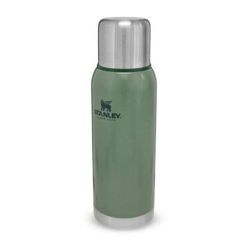 Adventure Acier Inoxydable Vacuum Bouteille - 1l / 1.1qt - Hammertone Vert ? Stanley