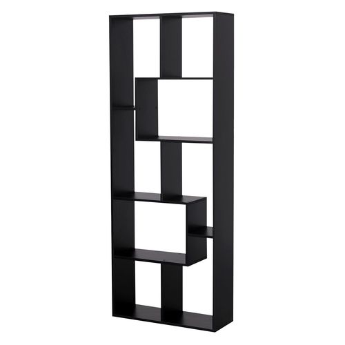 Bibliothèque 8 Étagères Multiformes Noire Jane