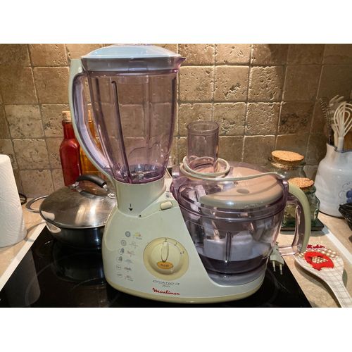 Moulinex Ovatio 3 Duo - Robot multi-fonctions - 700 Watt - blanc