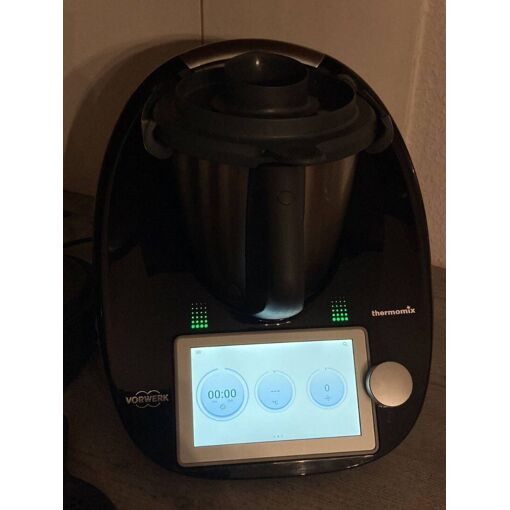 Thermomix TM6 Noir Brillant Édition Limitée - Garantie Jusqu'à Octobre 2027, Robot Cuisinier
