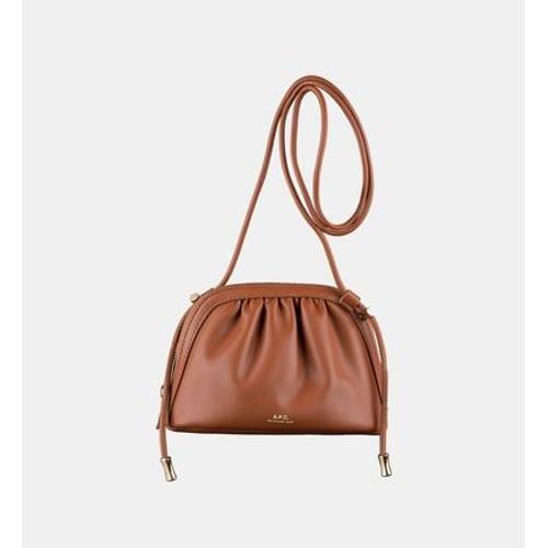 A.P.C. - Sac besace S Ninon enduit - Beige