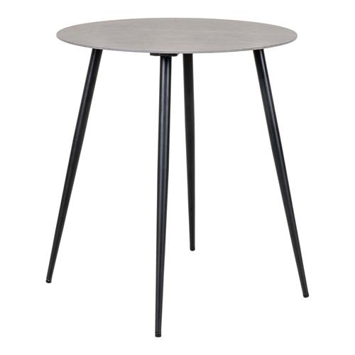 Table D'appoint Effet Marbre D60cm Gris