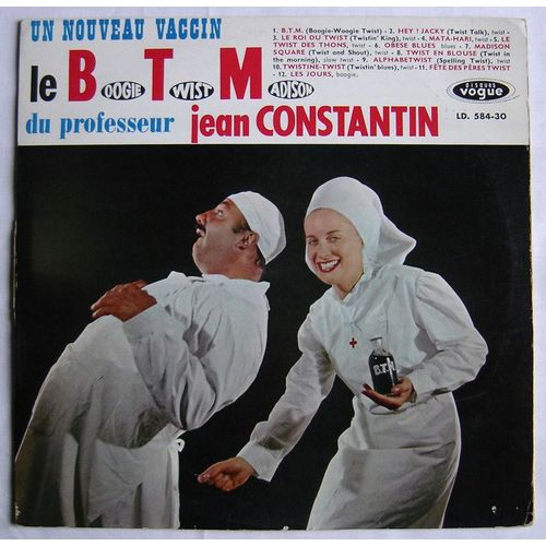 "Boogie Twist Madison" (L.P. Biem 1962, 12 Titres) Le Roi Du Twist / Twist Des Thons / Obèse Blues / Madison Square / Twist En Blouse / Alphabetwist, Etc.