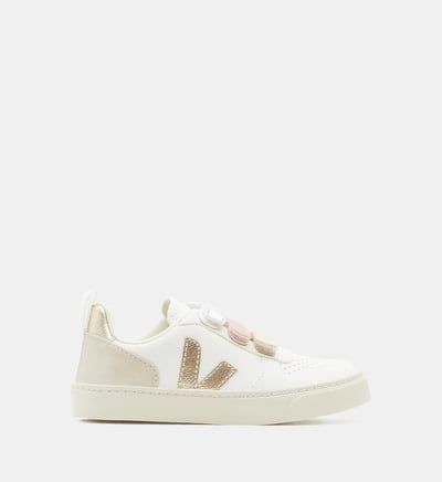 Veja Tennis Small Vs10 Scratch Cuir Multicolore