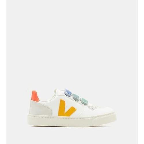 Veja Tennis Small Vs10 Scratch Cuir Multicolore