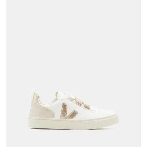 Veja Tennis Small Vs10 Scratch Cuir Multicolore