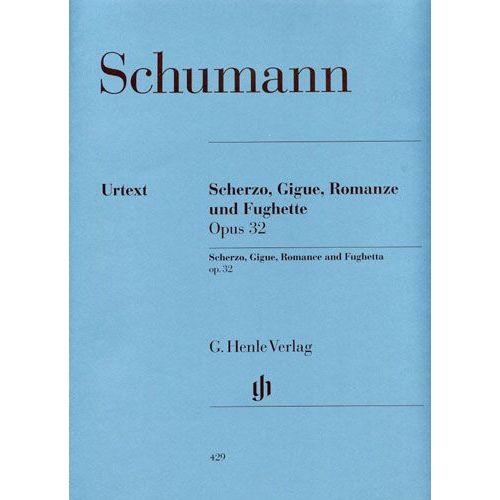 Scherzo,  Gigue,  Romanze Und Fughette Opus 32 Klavier