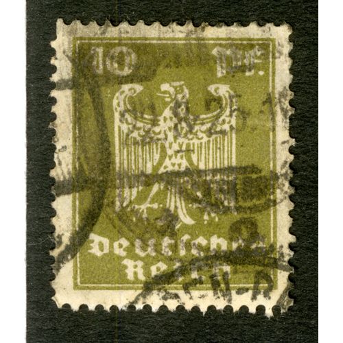 Timbre Oblitéré Deutsches Reich , 10