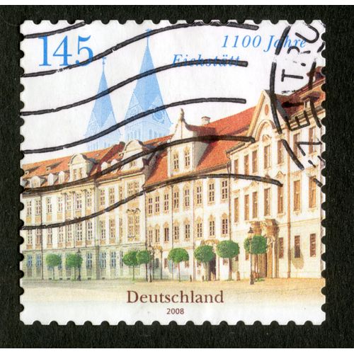 Timbre Oblitéré Deutschland, 1100 Jahre Fichstätt, 2008, 145