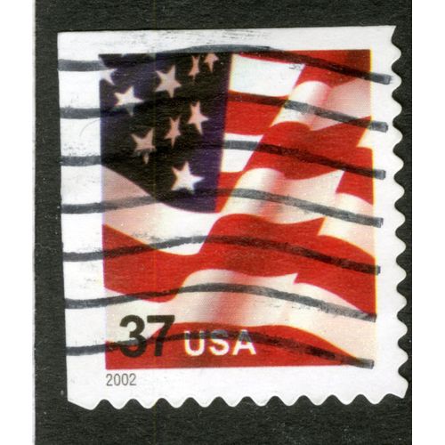 Timbre Oblitéré Usa, 2002, 37