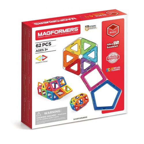 Magformers Boite De 62 Pièces