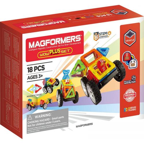 Magformers Kit Wow Plus Voiture