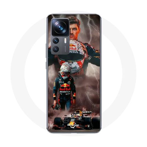 Coque Pour Xiaomi 12t Pro Formule 1 Max Verstappen Casque F1