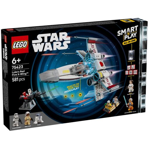 LEGO Star Wars - SMART Play : le X-Wing Red Five de Luke - 7