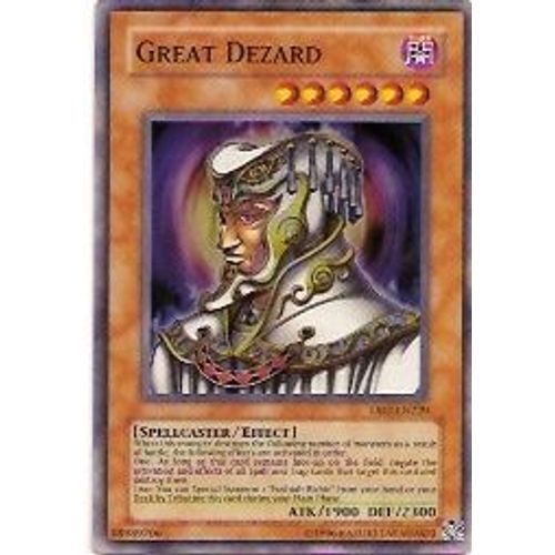Yu Gi Oh - Great Dezard - Db2-En220 - Super Rare