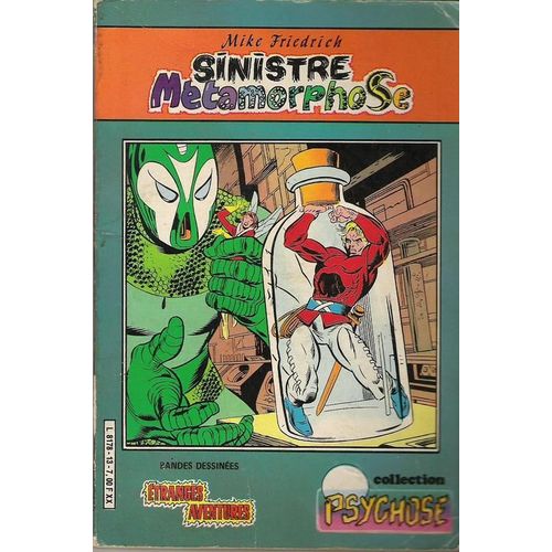Etranges Aventures  N° 13 : Sinistre Métamorphose