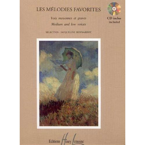 Mélodies Favorites Voix Graves,  Piano