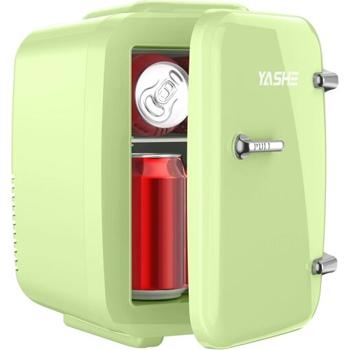 Mini Frigo 4 Litres YASHE, Frigo Thermoélectrique CA/CC pour Boisso...