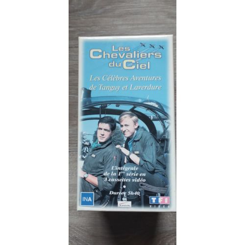 Les Chevaliers Du Ciel (Tanguy Et Laverdure) - L'intégrale De La 1ère Série En Coffret  3 Cassettes Vidéo Vhs, Épisodes 1 À 13.