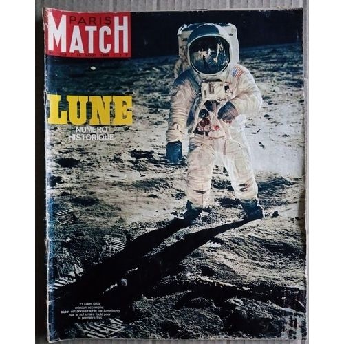 Paris Match "Lune" N°1058 Du 16 Aout 1969