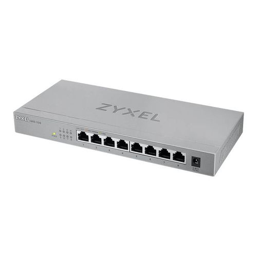 Zyxel MG-108 - Commutateur - non géré - 8 x 100/1000/2.5G Base-T - de bureau