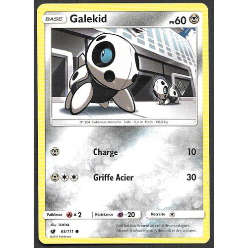 Carte Pokémon Galekid 65/111 - Invasion Carmin (Fr)