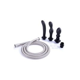 Douche Anale Kit Complet Hydro Splashy 3 Embouts Nmc
