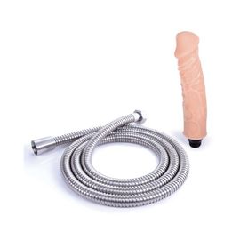 Douche Anale Tuyau Avec Gode Big Splash 16 X 4cm Nmc