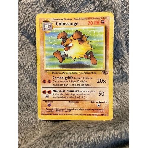 Colossinge Carte Pokémon 1995