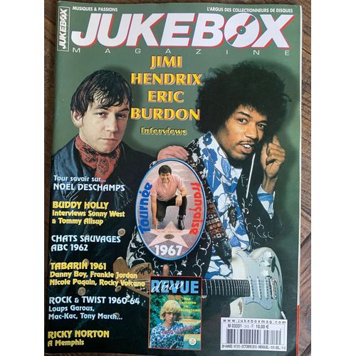 Jimi Hendrix/Eric Burdon. Magazine Jukebox N°310