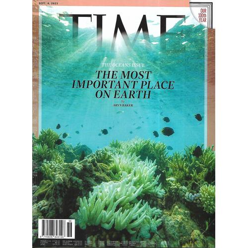 Time Vol.202 7&8 04/09/2023 The Ocean Issue: The Most Important Place On Earth/ Time 100: Stella Mccartney/ Gop Candidates