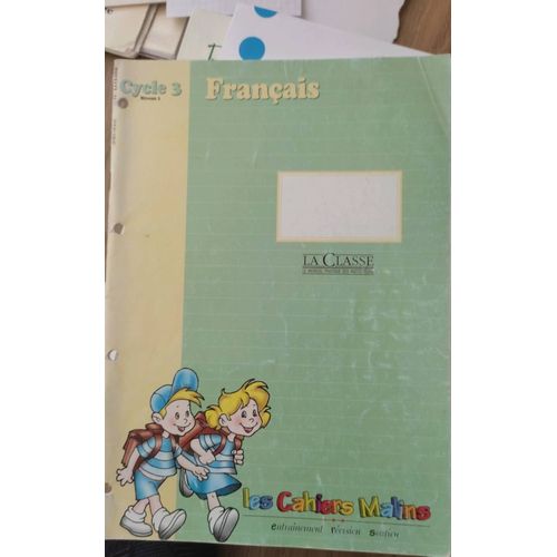 Les Cahiers Malins Français Cycle 3 Niveau 1