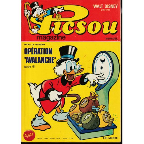 Picsou Magazine Numéro 49 De Mars 1976.