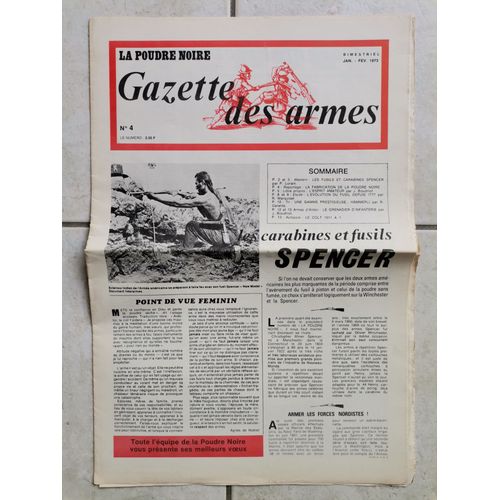 Ouvrage La Poudre Noire Gazette Des Armes No 4