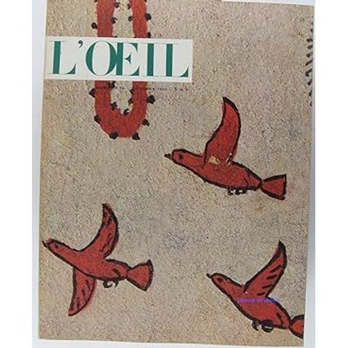 L'oeil - Revue D'art N°70, Collectif Edité Par Sedo S.A., Paris, 1960