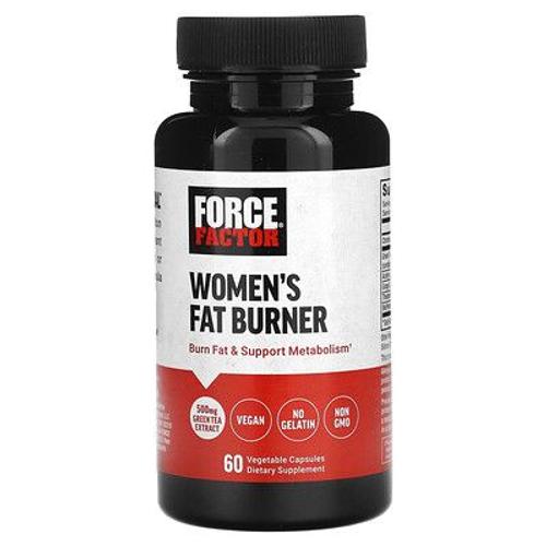 Force Factor Brûleur De Graisses Femme, 60 Capsules Végétales 