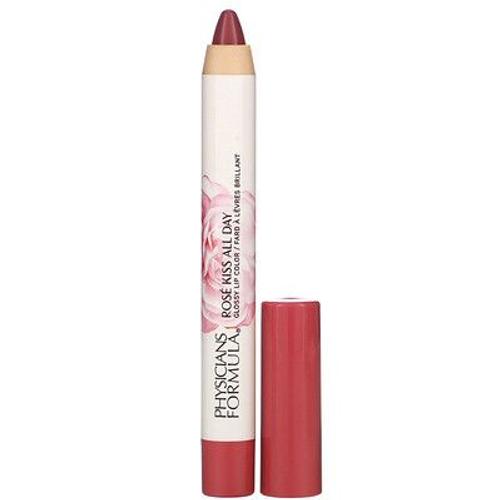 Physicians Formula Rose Kiss All Day, Glossy Lip Color, 1711506 Blushing Mauve, 0.15 Oz (4.3 G) 