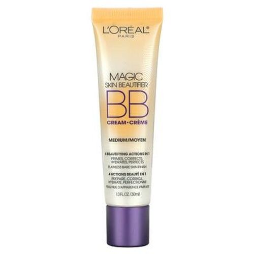 L'oréal Magic Skin Beautifier, Bb Cream, 814 Medium, 30 Ml 