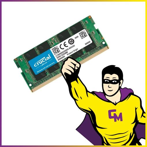 16Go RAM DDR4 Crucial CT16G4SFD824A SODIMM 2400 Mhz Mémoire PC Port...