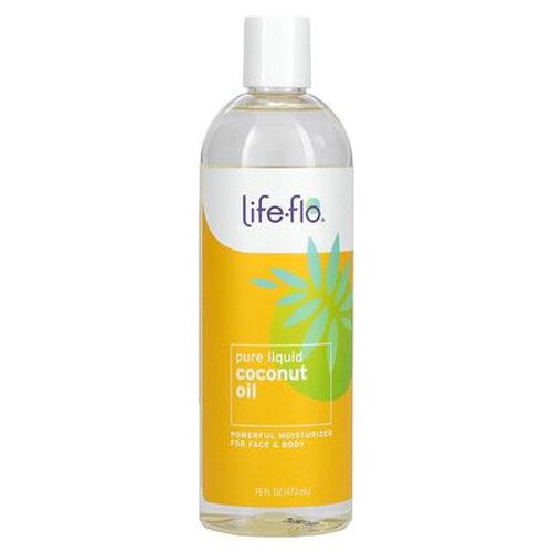 Life-Flo Soin De La Peau, Huile De Noix De Coco Fractionnée, 16 Fl Oz (473 Ml) 