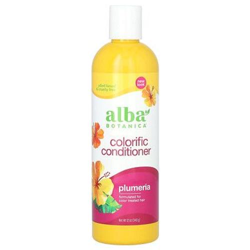 Alba Botanica Après-Shampooing Coloré, Pour Cheveux Colorés, Frangipanier, 340 G 